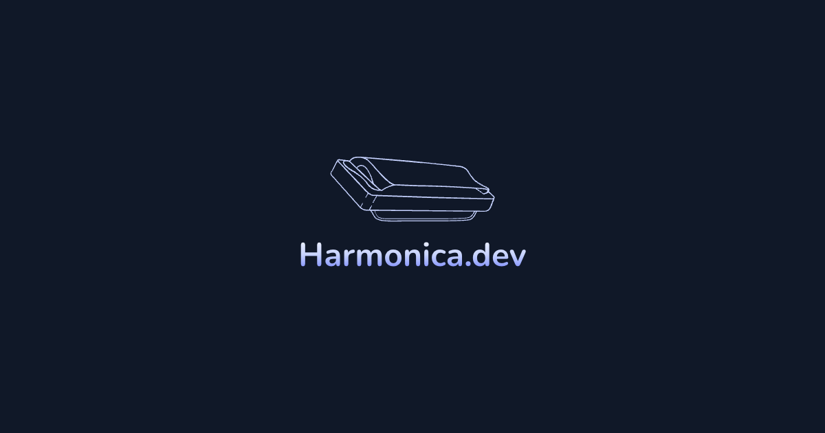 Richter-Tuned Diatonic Harmonica · Harmonica.dev